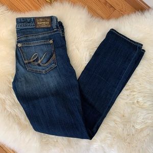 Express Skinny Low Rise Jeans